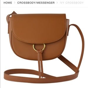 JJ Winters Ivy Leather Crossbody bag